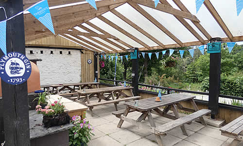 The Beer Garden at The Royal Inn, Horsebridge